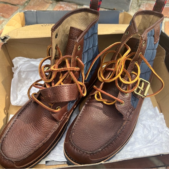 Ralph Lauren’s men’s boot saddleworth lll 10D new - Picture 13 of 13